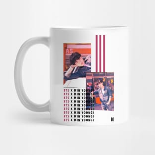 Kpop Designs Suga BTS Mug